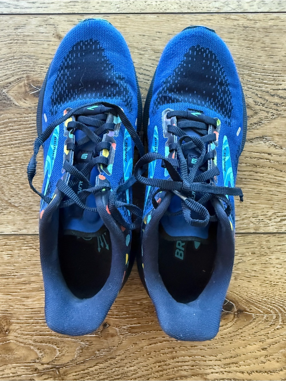 Brooks Launch 9 Bowl O Cereal Blue Multi Confetti Running Shoes